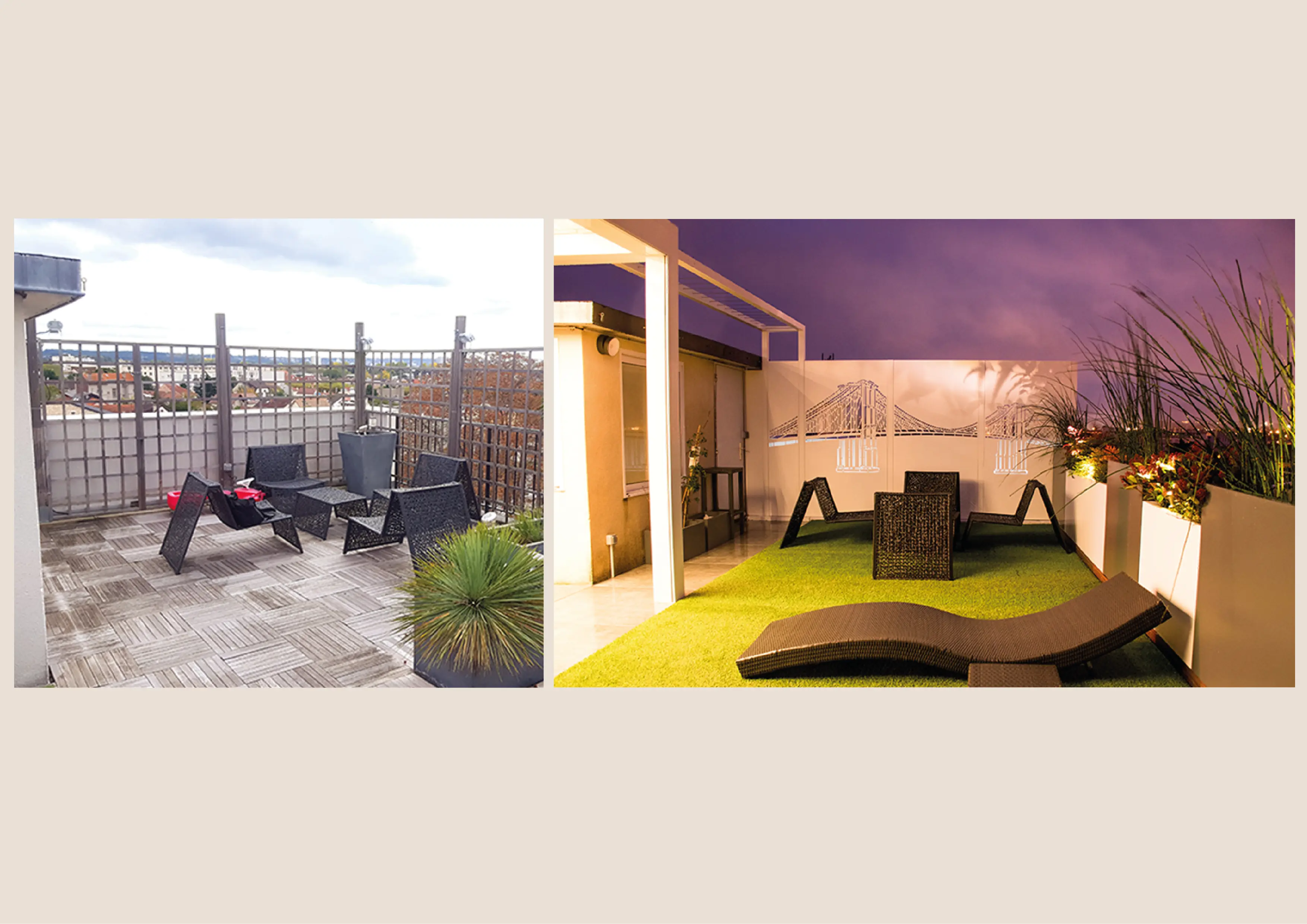 Panneaux decoratifs en decoupe laser