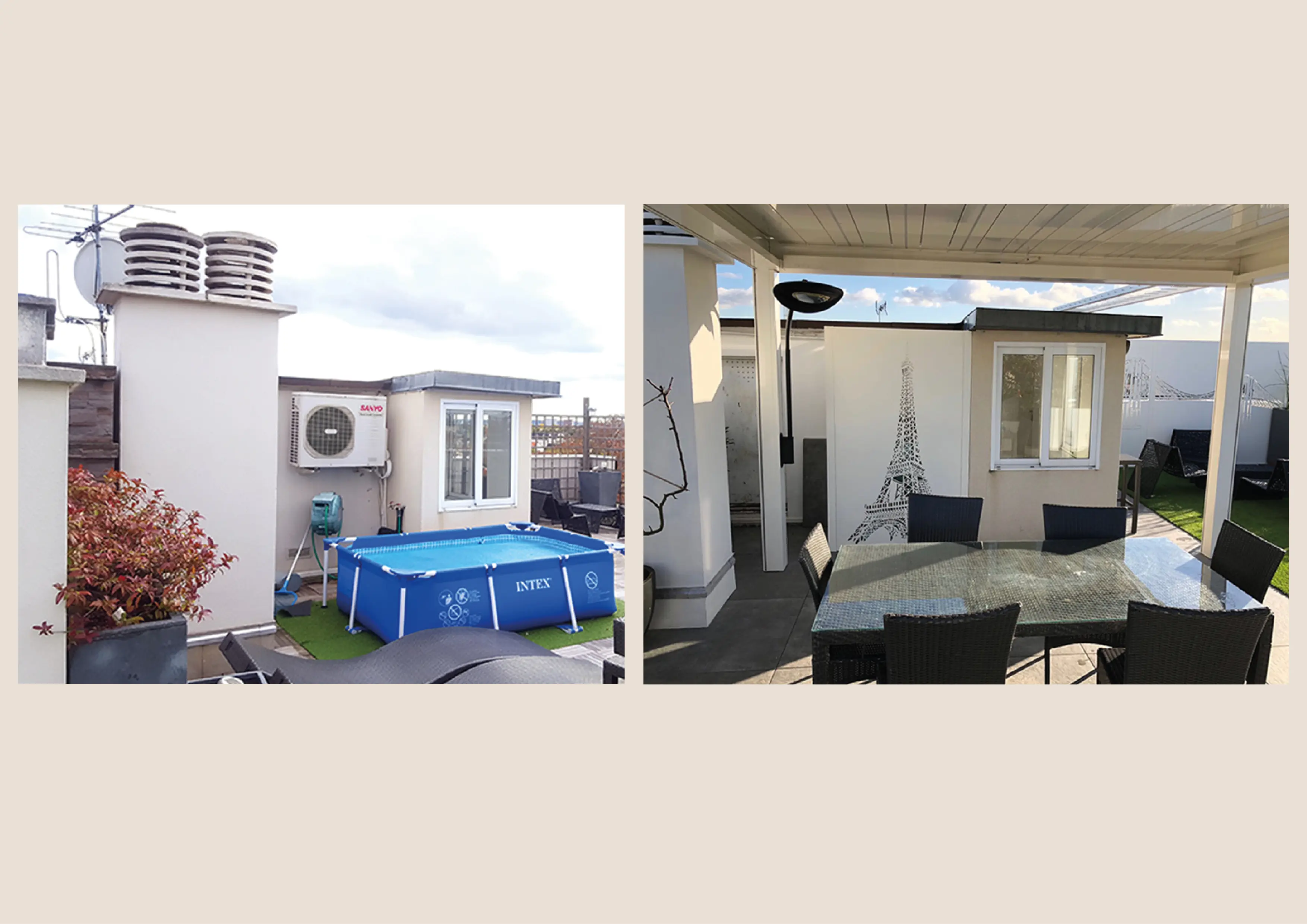 Habillage clim en decoupe laser